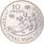 Moeda, Ilhas Caimão, Elizabeth II, 10 Dollars, 1982, MS(60-62), Prata, KM:72