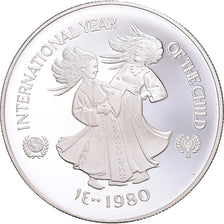 Coin, United Arab Emirates, 50 Dirhams, 1980, MS(63), Silver, KM:7
