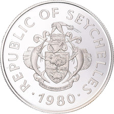 Coin, Seychelles, 50 Rupees, 1980, MS(63), Silver, KM:42