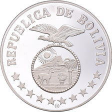 Coin, Bolivia, 200 Pesos Bolivianos, 1979, British Royal Mint, MS(63), Silver