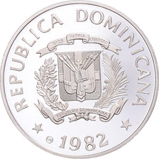 Coin, Dominican Republic, 10 Pesos, 1982, Dominican Republic Mint, Valcambi