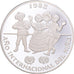 Coin, Panama, 10 Balboas, 1982, MS(63), Silver, KM:79