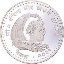 Coin, Nepal, SHAH DYNASTY, Birendra Bir Bikram, 20 Rupee, 1979, MS(63), Silver