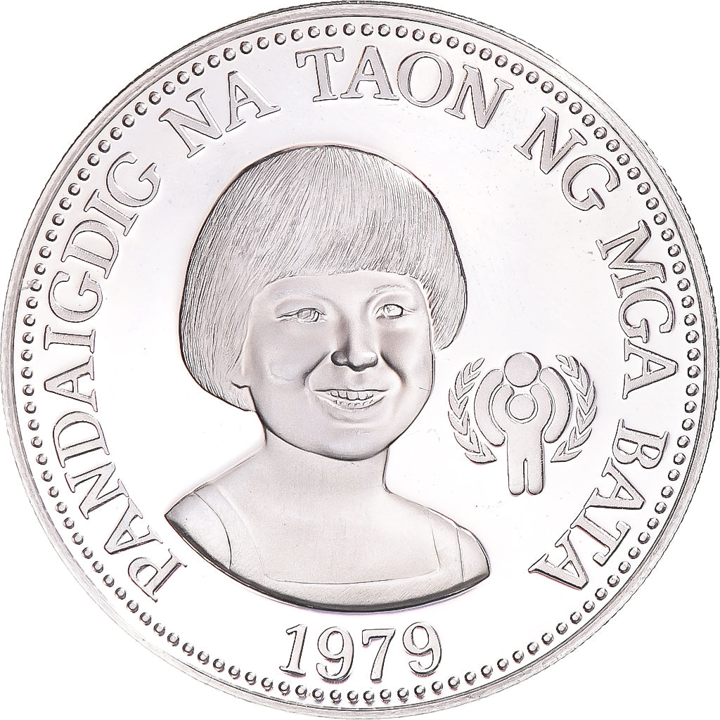 Coin, Philippines, 50 Piso, 1979, MS(63), Silver, KM:229