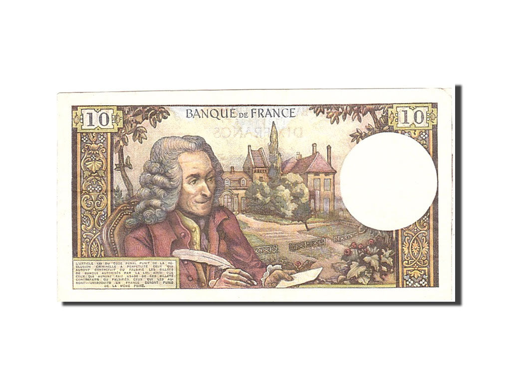 Banknote, France, 10 Francs, 1971, 1971-09-02, AU(55-58), Fayette:62.51, KM:147d