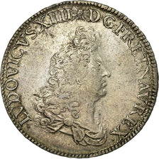 Munten, Frankrijk, Louis XIV, Écu de Flandre, Ecu, 1686, Lille, ZF+, Zilver