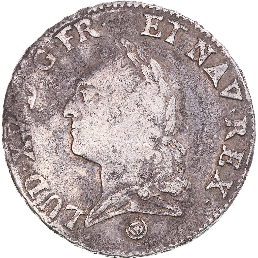 Munten, Frankrijk, Louis XV, Écu à la vieille tête, 1772, Perpignan, FR