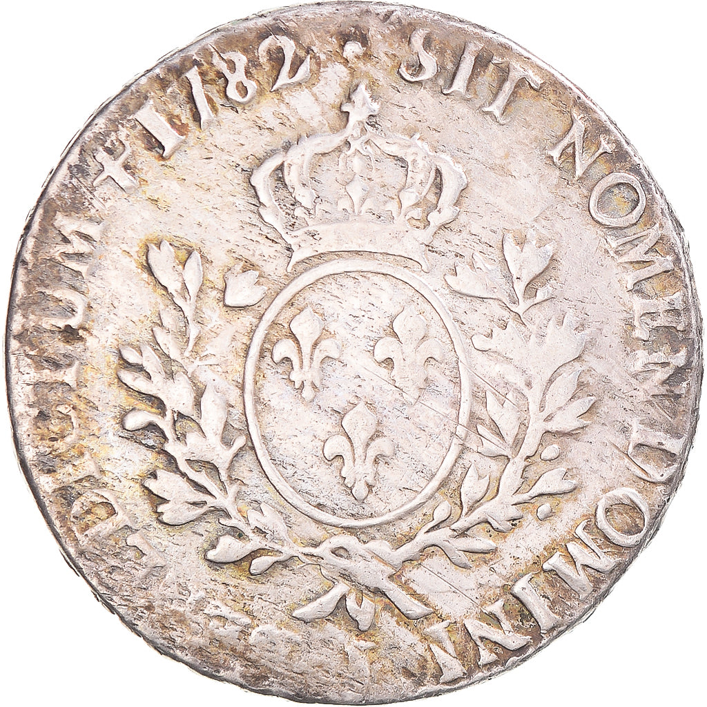 Moneta, Francia, Louis XVI, Ecu aux branches d'olivier, 1782, Limoges, MB