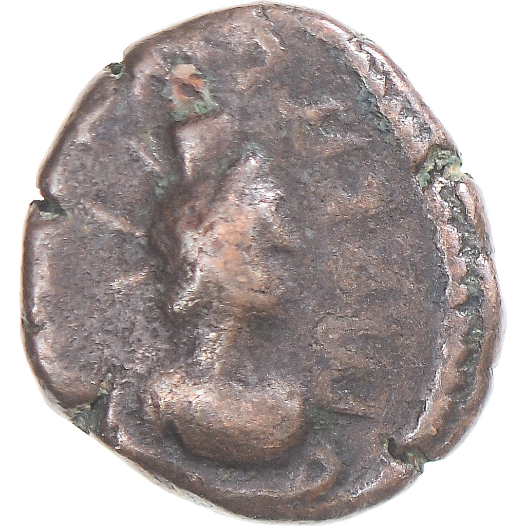 Coin, Parthian Empire (247 BC – AD 224), Dichalkon, 1st century BC, F(12-15)