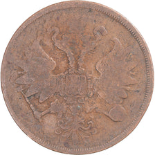 Coin, Russia, Alexander II, 2 Kopeks, 1864, Ekaterinbourg, VF(20-25), Copper
