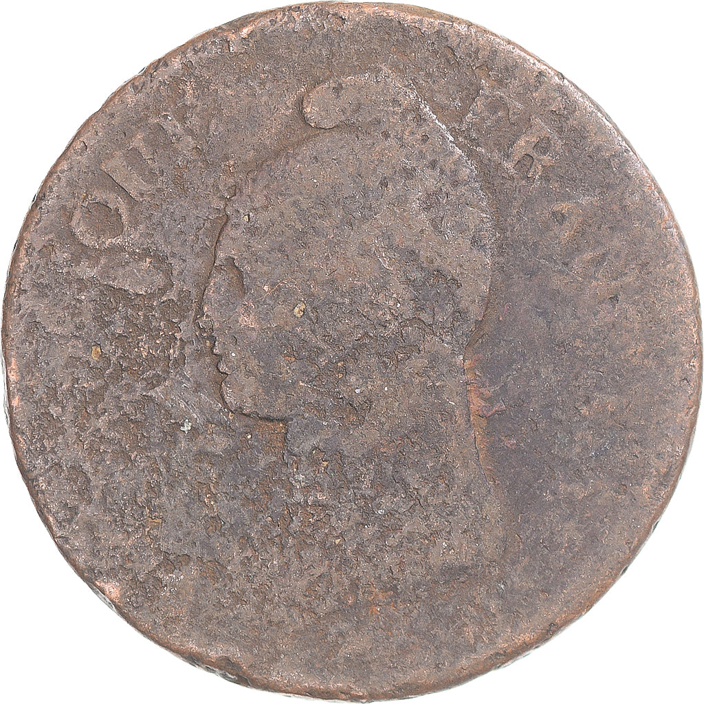 Coin, France, Dupré, Decime, AN 7, Paris, VG(8-10), Copper, Gadoury:187