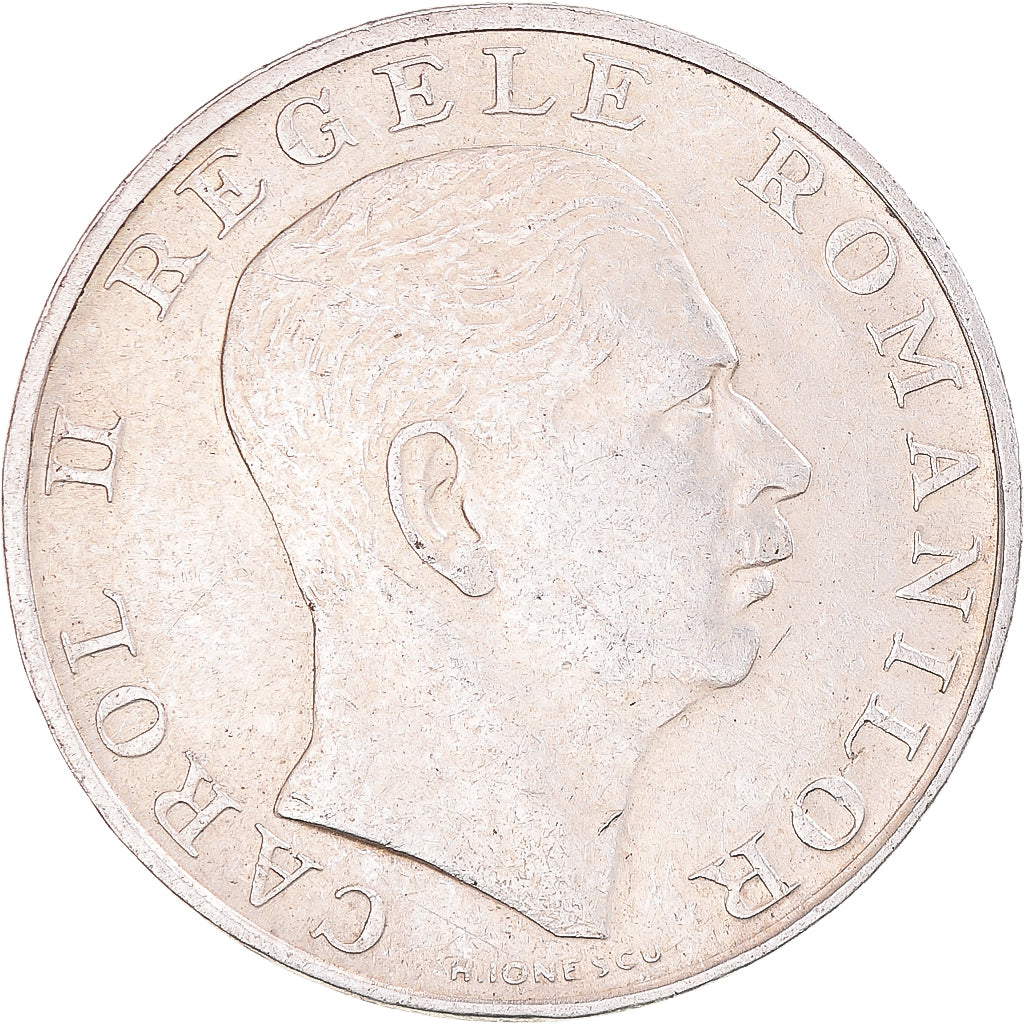 Coin, Romania, Carol II, 250 Lei, 1940, AU(50-53), Silver