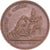 France, Medal, Quinaire du Sacre de Charles X à Reims, 1825, AU(55-58), Copper