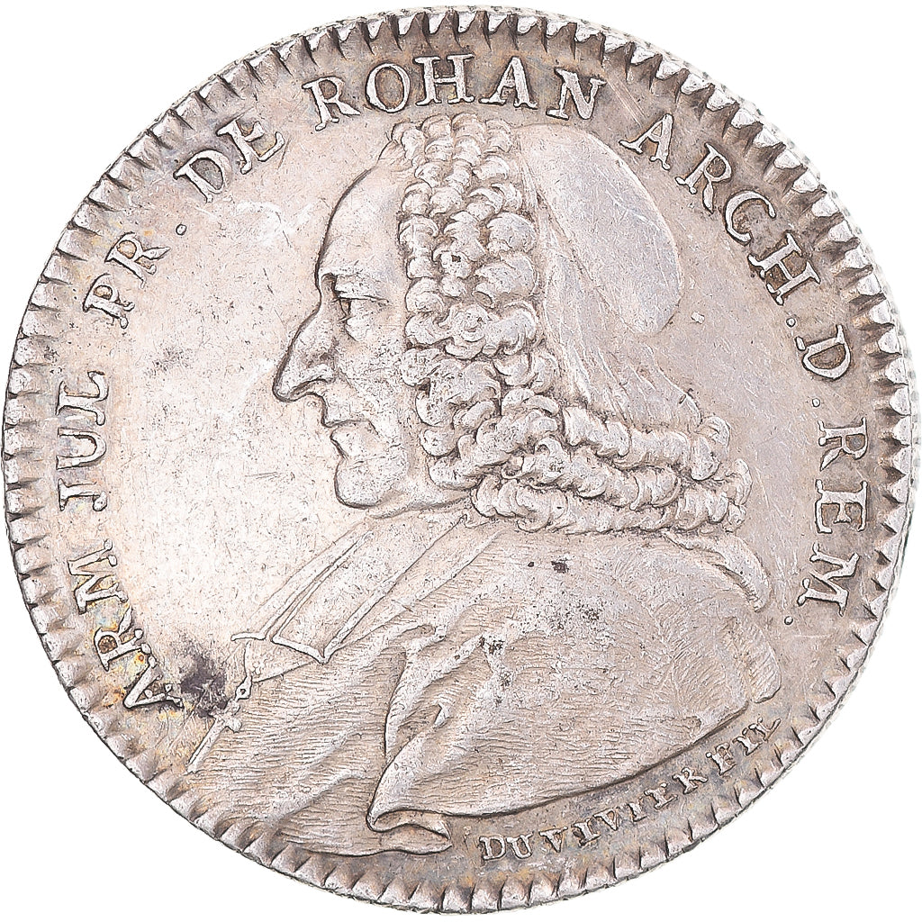 France, Token, A.-J. de Rohan, archevêque de Reims, Assemblée du clergé