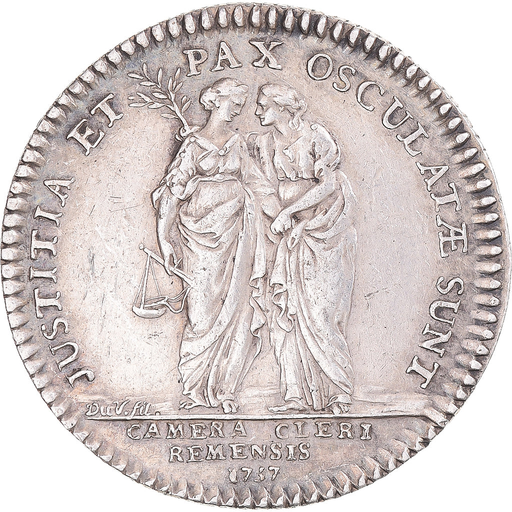 France, Token, A.-J. de Rohan, archevêque de Reims, Assemblée du clergé