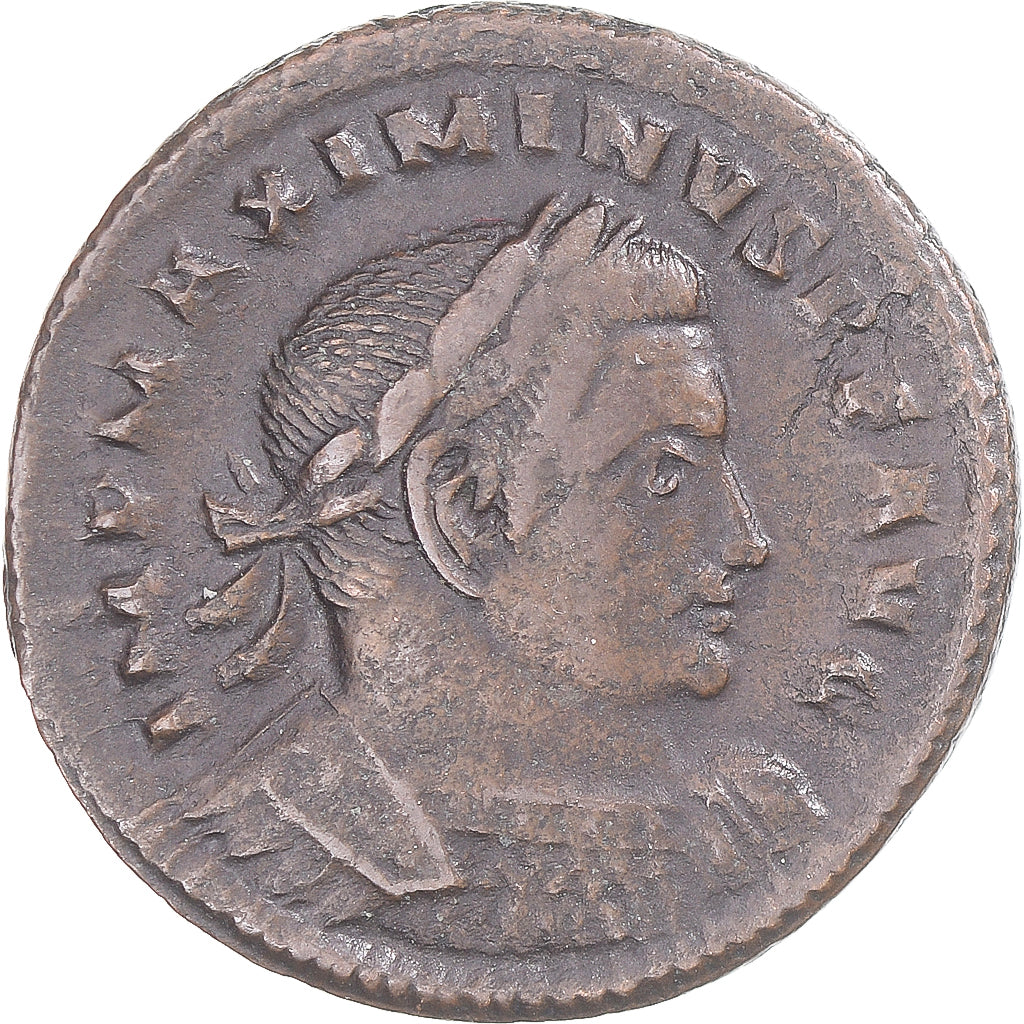 Coin, Maximinus II, Æ, 310-313, Trier, VF(30-35), Bronze, RIC:845a