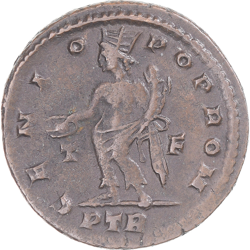 Coin, Maximinus II, Æ, 310-313, Trier, VF(30-35), Bronze, RIC:845a