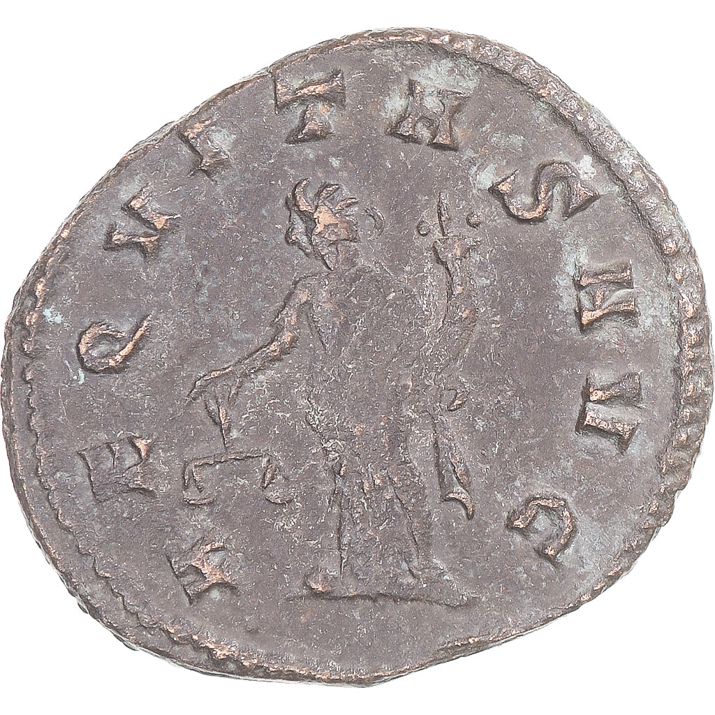 Moneda, Claudius II (Gothicus), Antoninianus, 268-270, Rome, BC+, Vellón