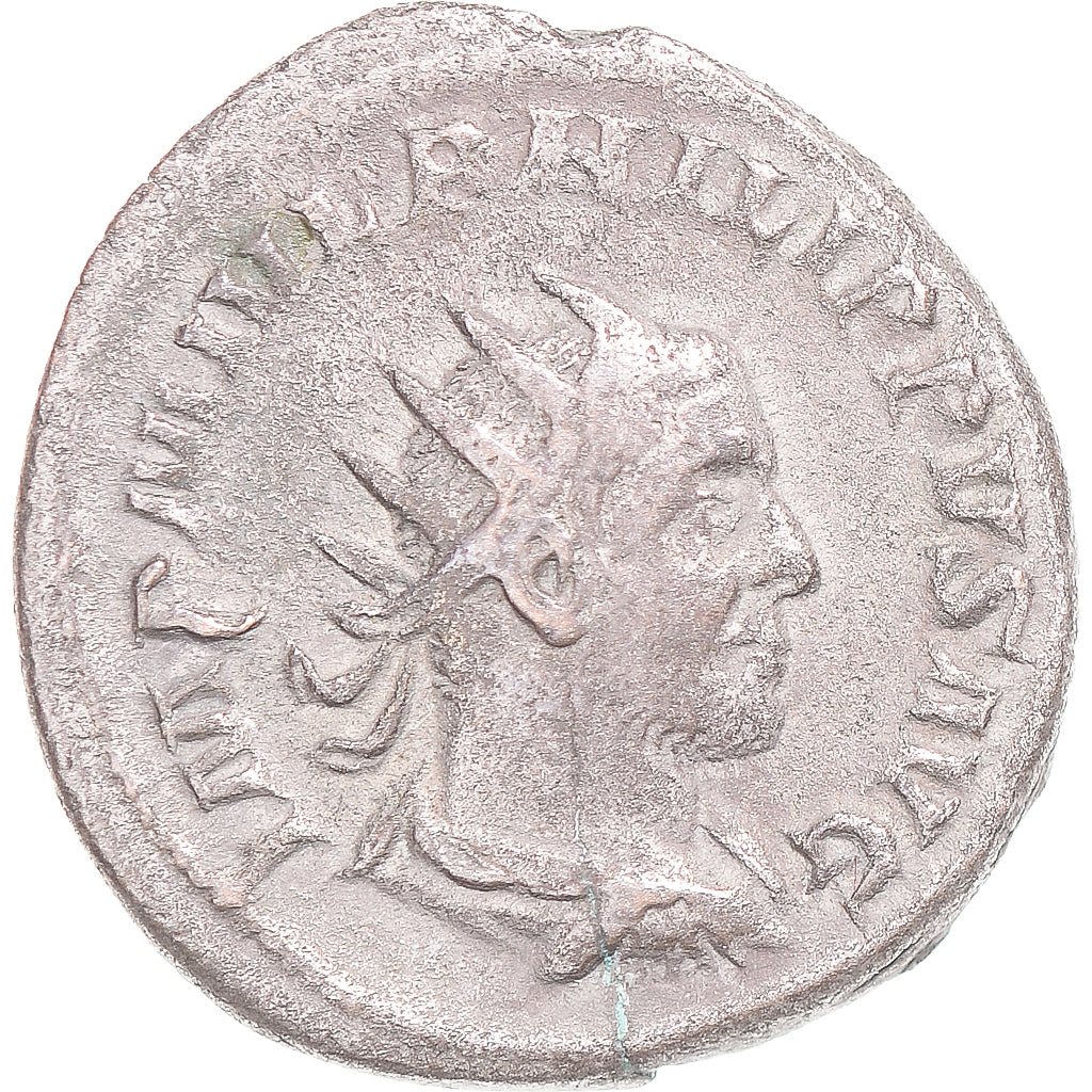 Munten, Philippus I Arabs, Antoninianus, 247, Rome, FR+, Billon, RIC:4