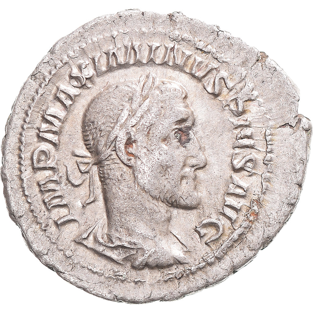 Moneda, Maximinus I Thrax, Denarius, 235-236, Rome, MBC, Plata, RIC:16