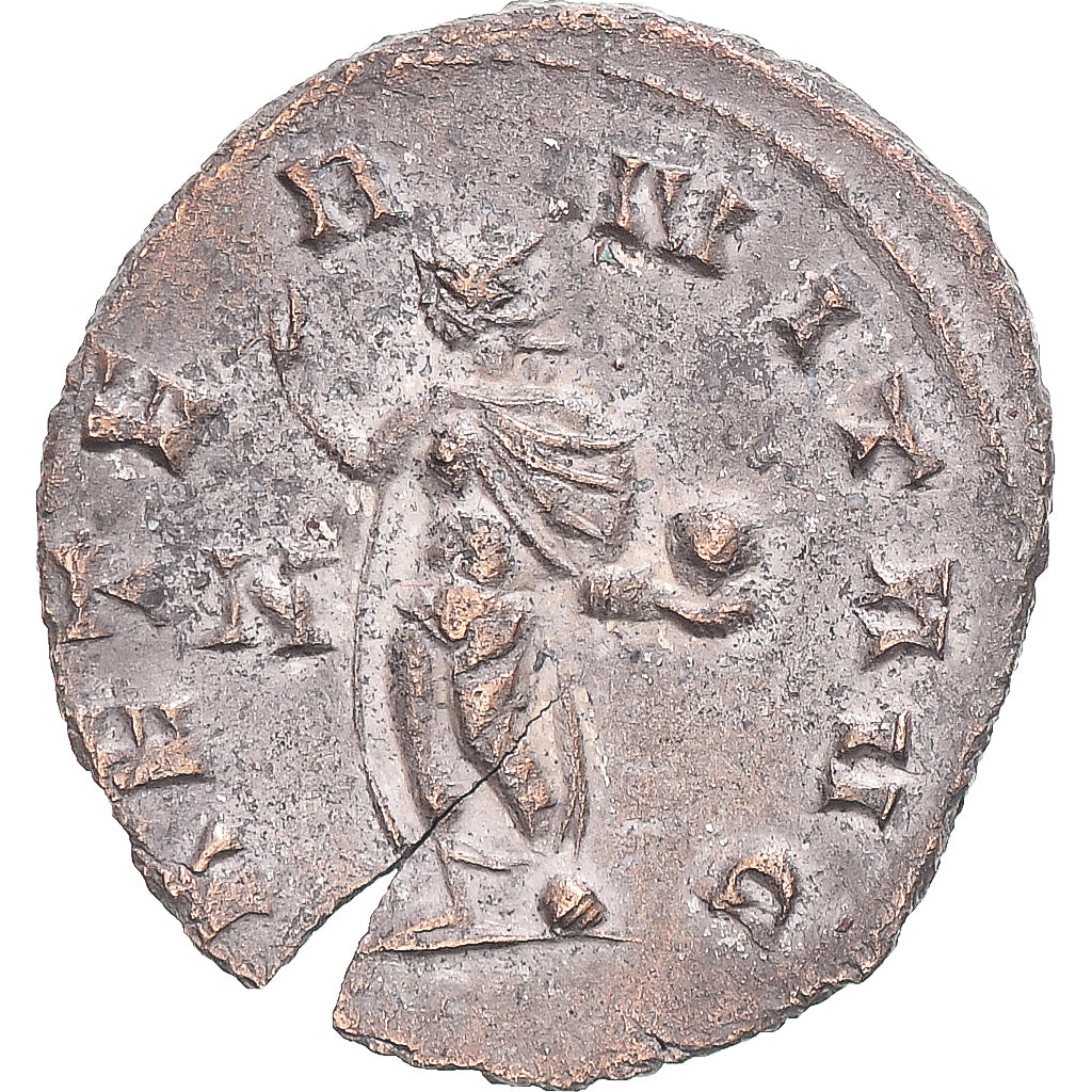 Moneda, Claudius II (Gothicus), Antoninianus, 268-270, Rome, BC+, Vellón