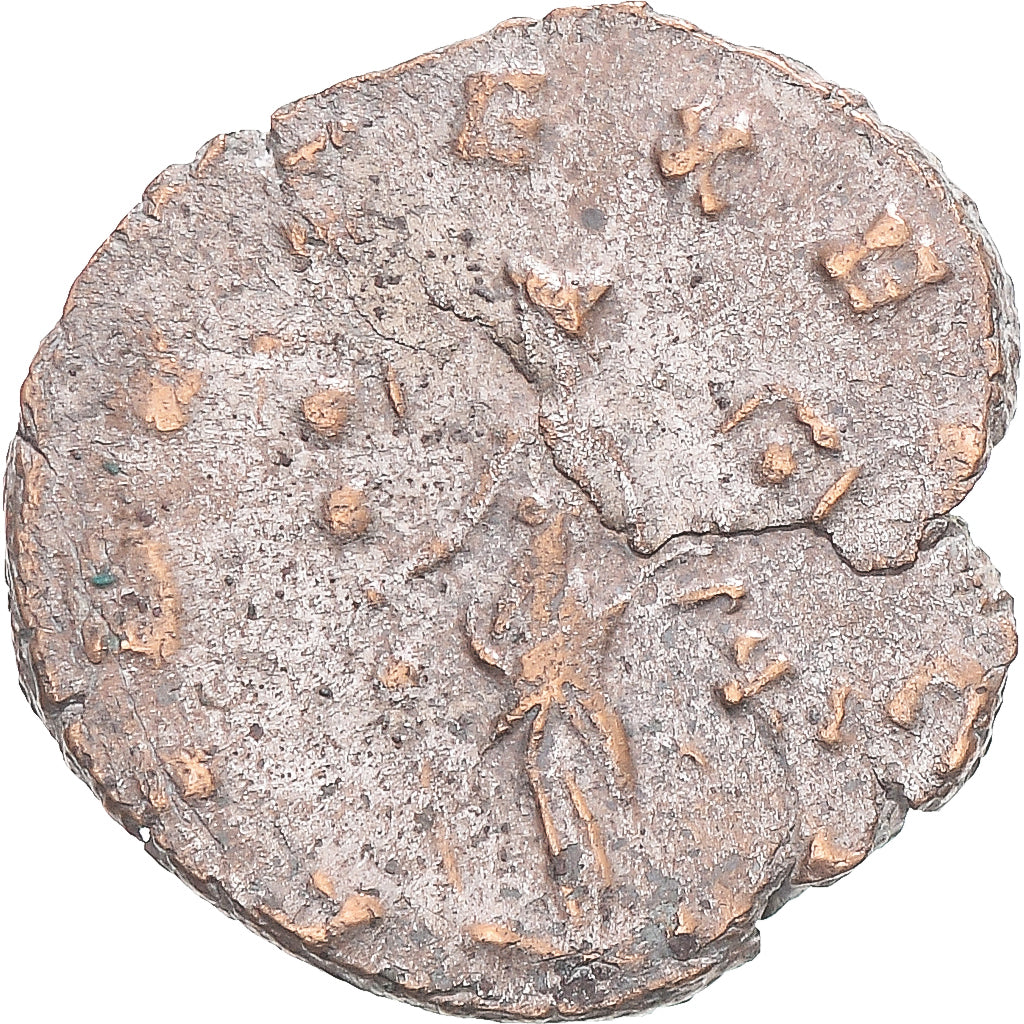 Moneda, Claudius II (Gothicus), Antoninianus, 268-270, Rome, BC+, Vellón