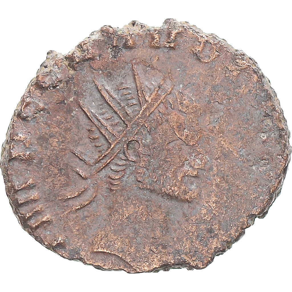 Moneda, Claudius II (Gothicus), Antoninianus, 268-270, Rome, BC+, Vellón