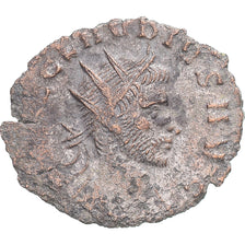 Coin, Claudius II (Gothicus), Antoninianus, 268-270, Rome, F(12-15), Billon