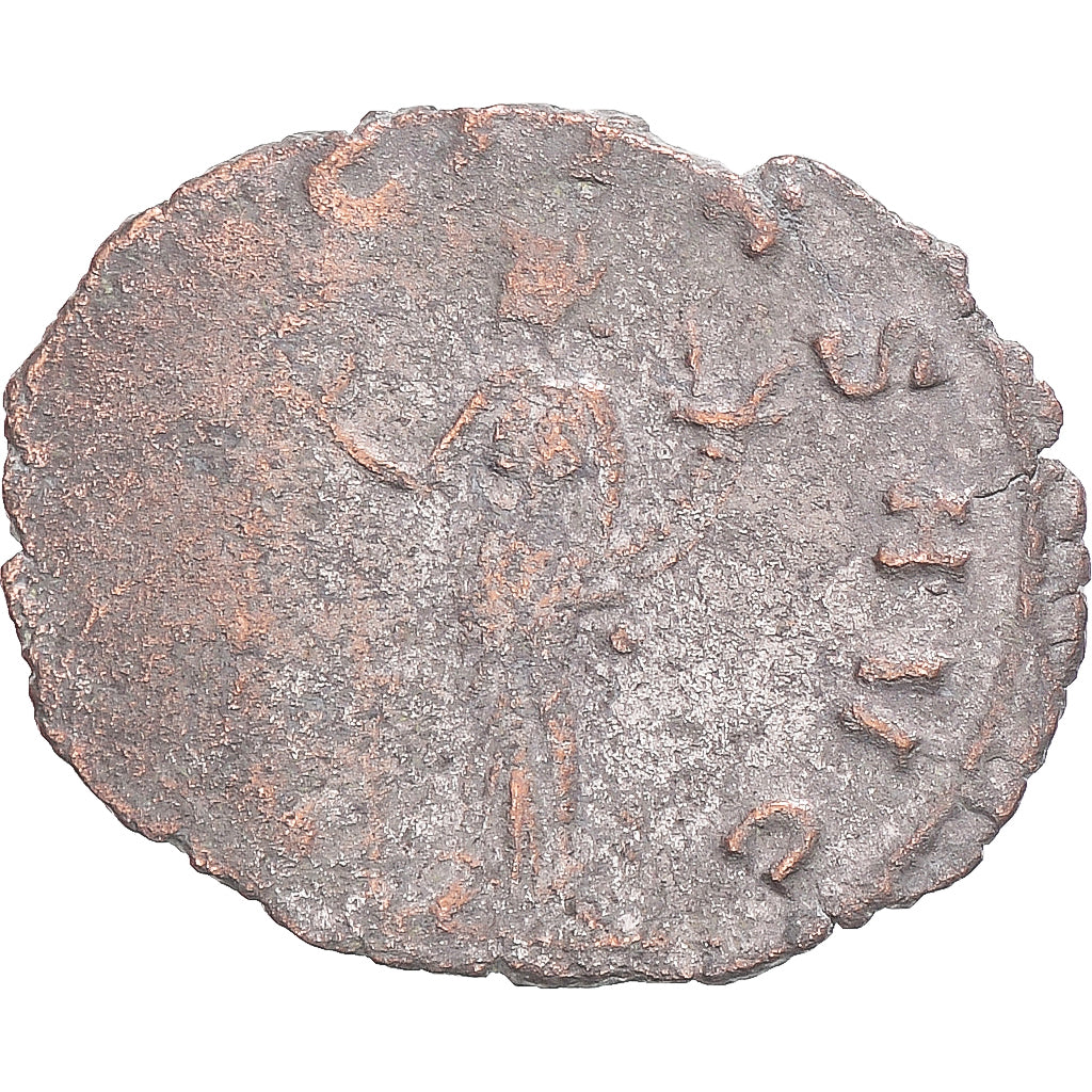 Moneda, Claudius II (Gothicus), Antoninianus, 268-270, Rome, BC, Vellón