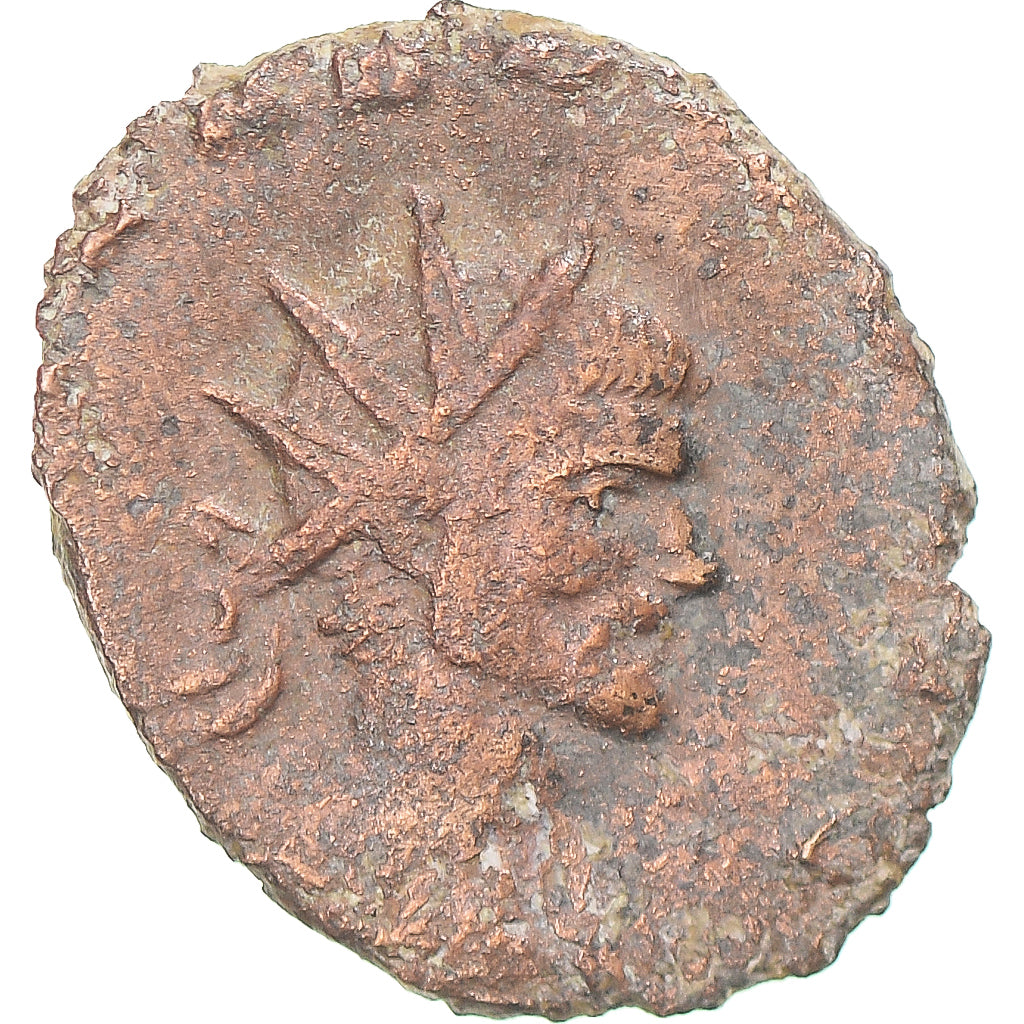 Moneda, Claudius II (Gothicus), Antoninianus, 268-270, Rome, BC+, Vellón