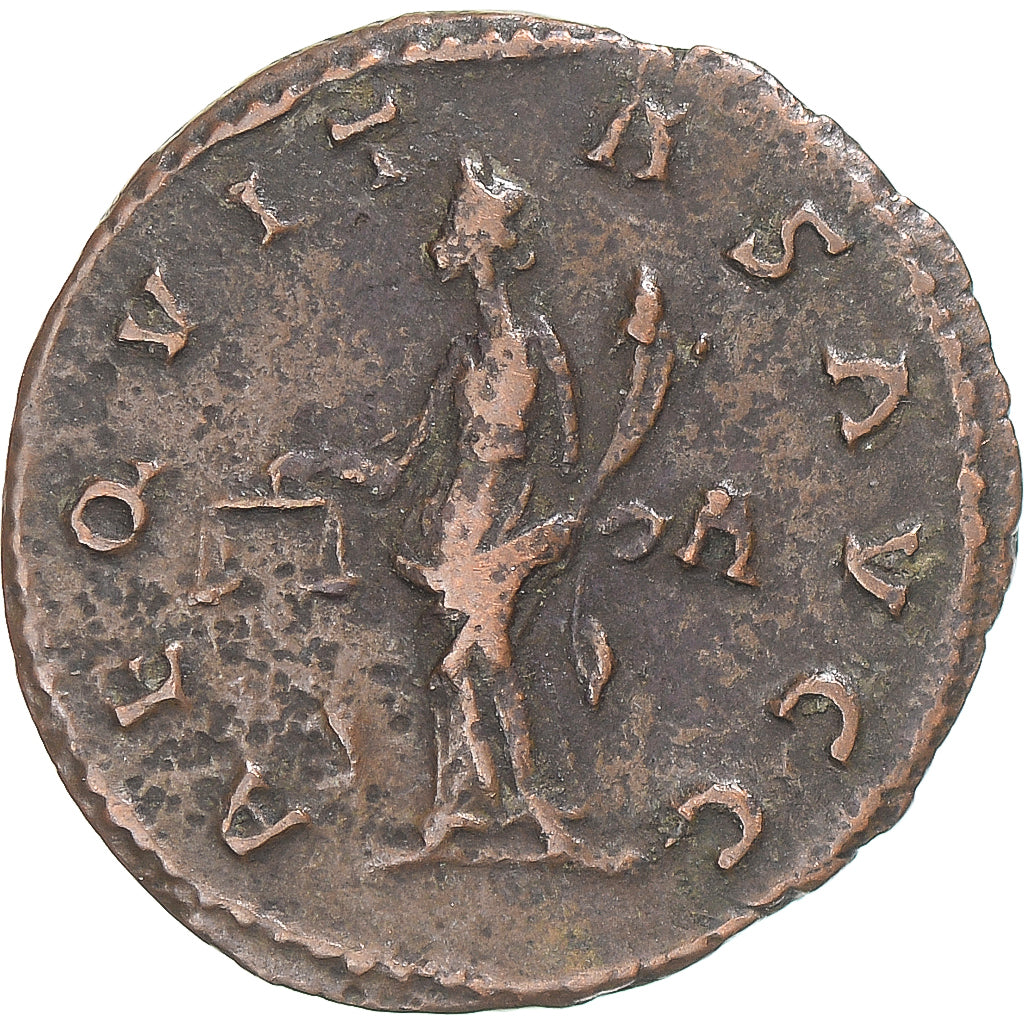 Coin, Carinus, Antoninianus, 283-285, Lugdunum, VF(30-35), Billon, RIC:212