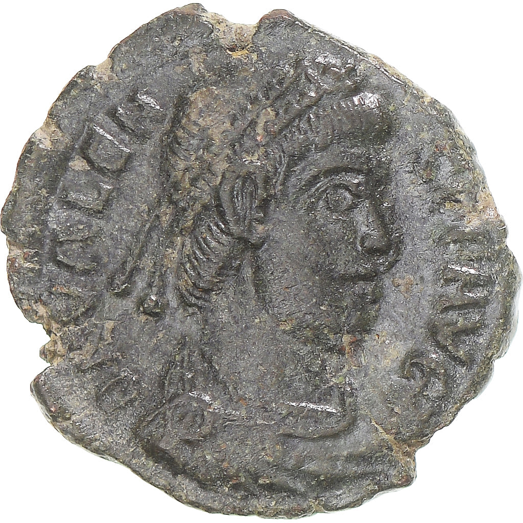 Moneta, Valens, Æ, 367-375, Aquileia, VF(20-25), Brązowy, RIC:12b
