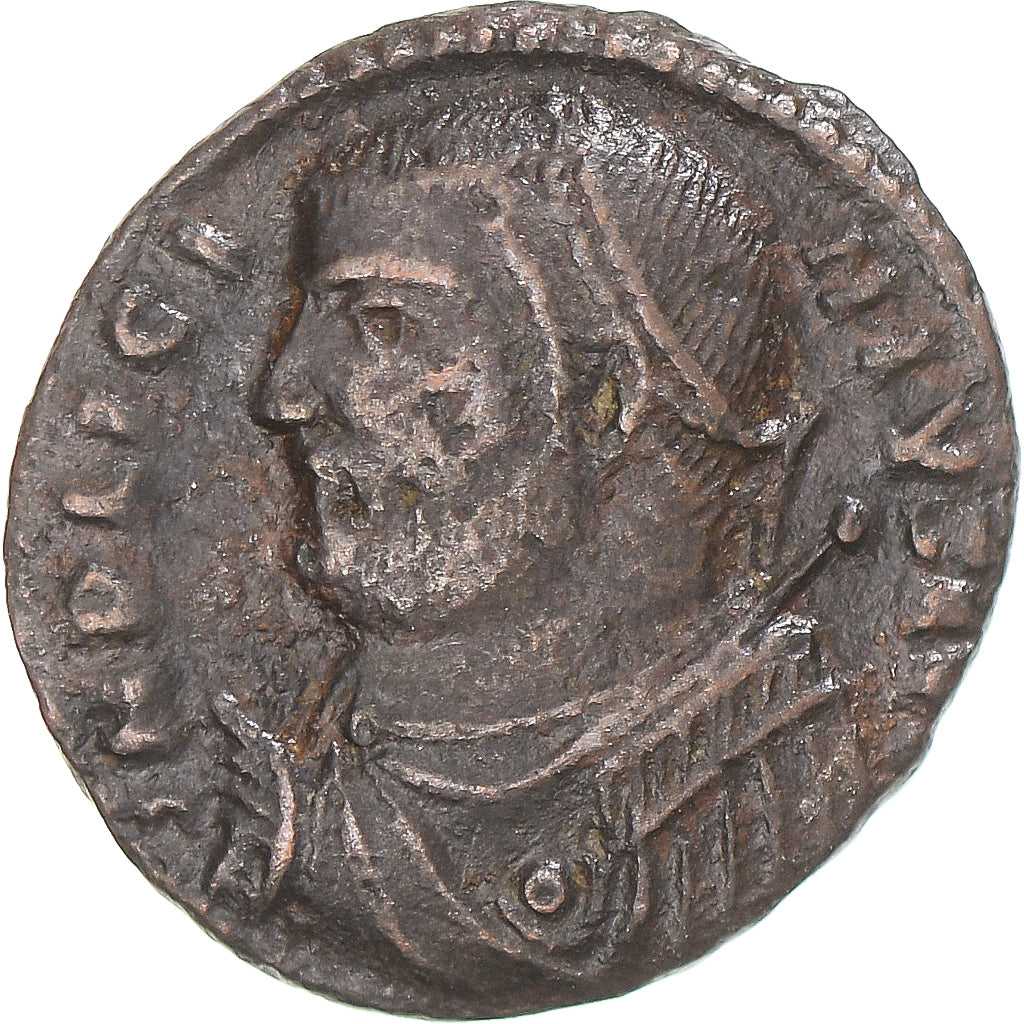 Monnaie, Licinius I, Fraction Æ, 308-324, Cyzique, TB+, Bronze