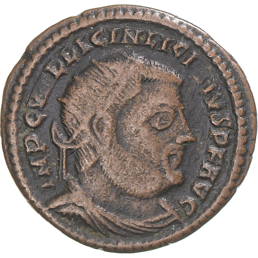 Moneta, Licinius I, Fraction Æ, 321-324, Nicomedia, VF(20-25), Brązowy, RIC:44