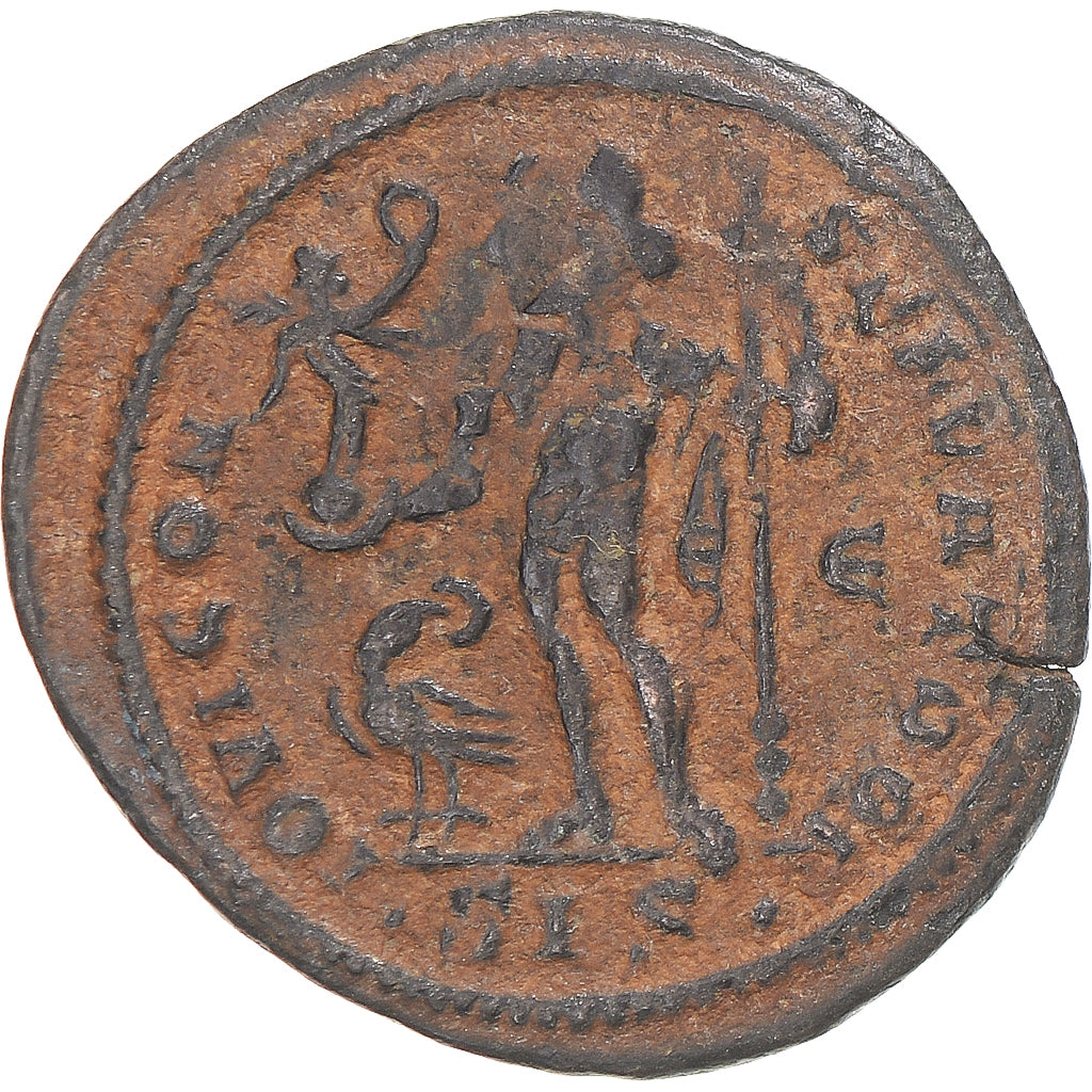 Münze, Licinius I, Fraction Æ, 313-315, Siscia, S+, Bronze, RIC:8