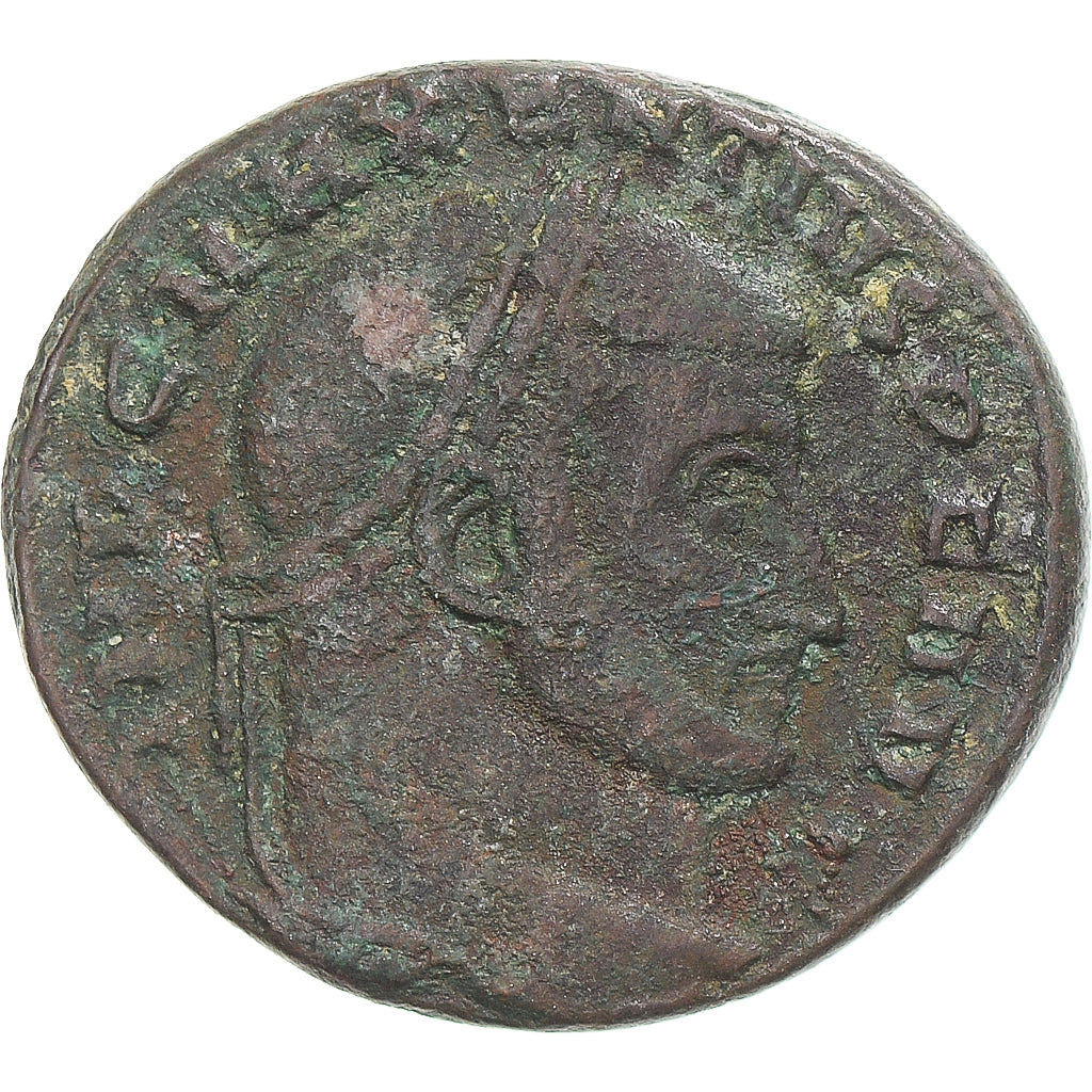 Münze, Maxentius, Æ, 307-308, Uncertain Mint, S+, Bronze