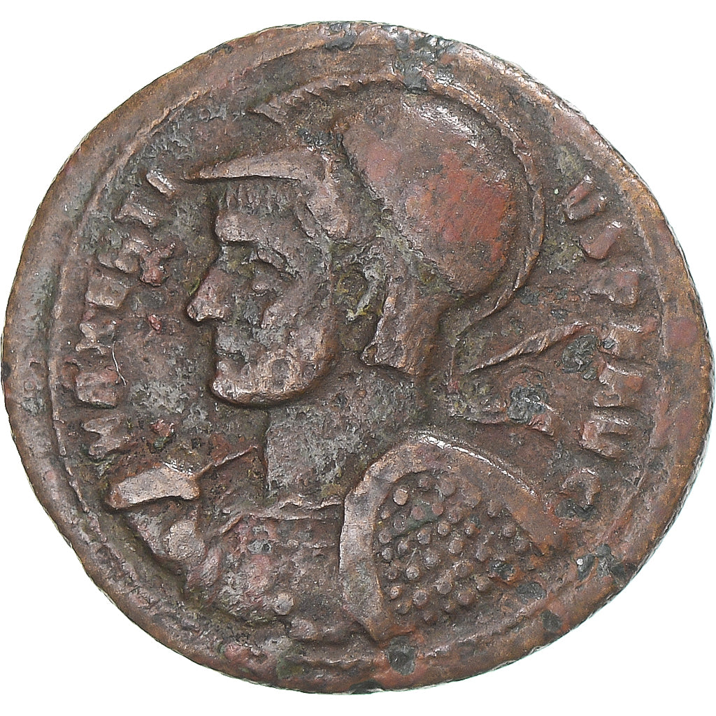 Coin, Maxentius, Fraction Æ, 309-312, Ostia, VF(30-35), Bronze, RIC:64