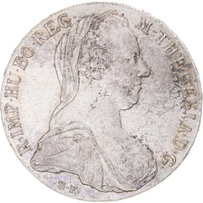 Münze, Österreich, Maria Theresa, Thaler, 1780, Restrike, VZ+, Silber