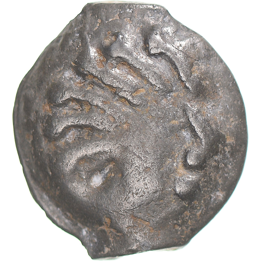 Moneta, Senones, Potin au Sanglier, 1st century BC, Gaul, MB+, Bronzo