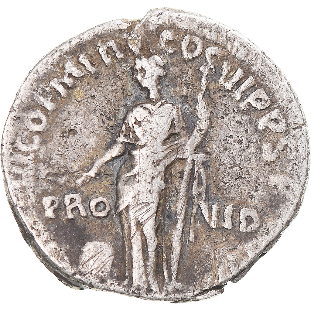 Moeda, Trajan, Denarius, 114-117, Rome, VF(30-35), Prata, RIC:361