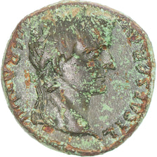 Coin, Tiberius, Semis, 12-14, Lugdunum, VF(20-25), Bronze, RIC:246