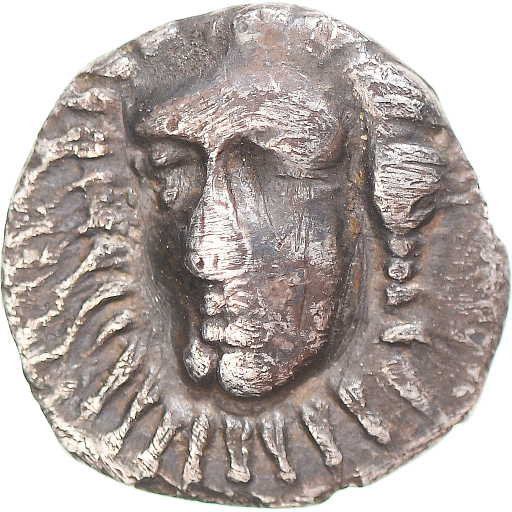 Moeda, Campânia, Obol, ca. 325-275 BC, Phistelia, VF(30-35), Prata, HN