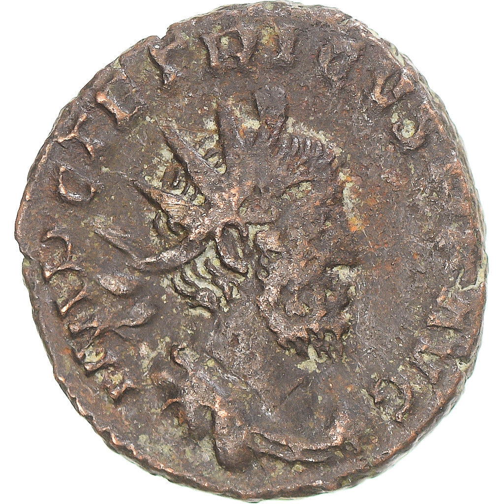 Moneda, Tetricus I, Antoninianus, 271-274, Gaul, BC+, Vellón, RIC:145