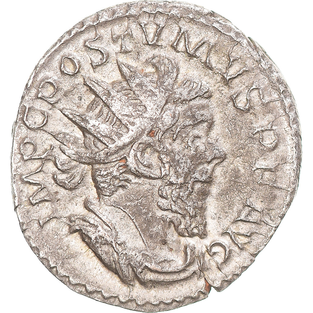 Moneda, Postumus, Antoninianus, 262, Gaul, MBC, Vellón, RIC:57