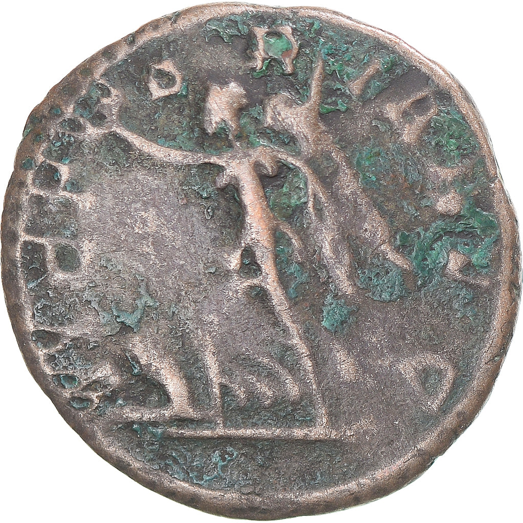 Moneda, Postumus, Antoninianus, 260-269, Gaul, BC+, Vellón, RIC:89