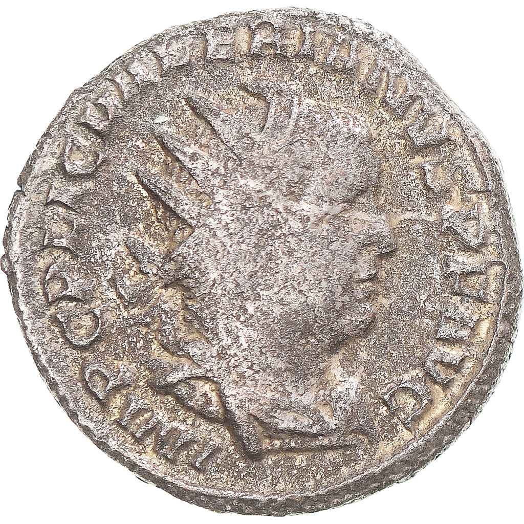 Moneda, Valerian I, Antoninianus, 256, Viminacium, BC+, Vellón, RIC:216