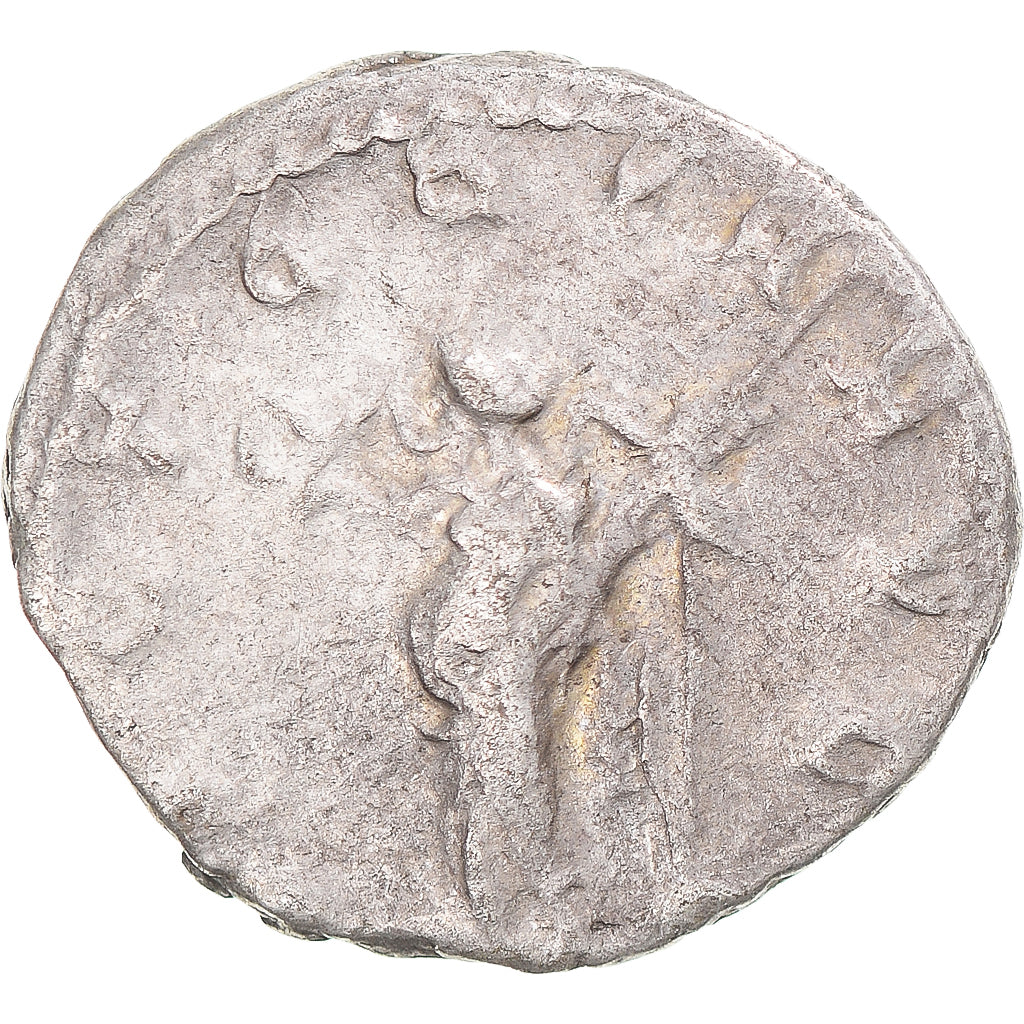 Coin, Valerian I, Antoninianus, 254, Rome, VF(30-35), Billon, RIC:125