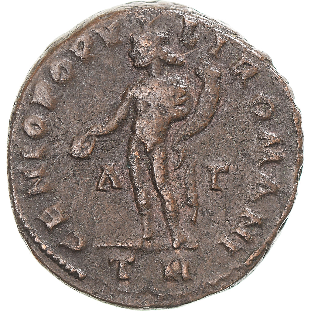 Coin, Diocletian, Æ, 296-297, Trier, VF(20-25), Bronze, RIC:171a
