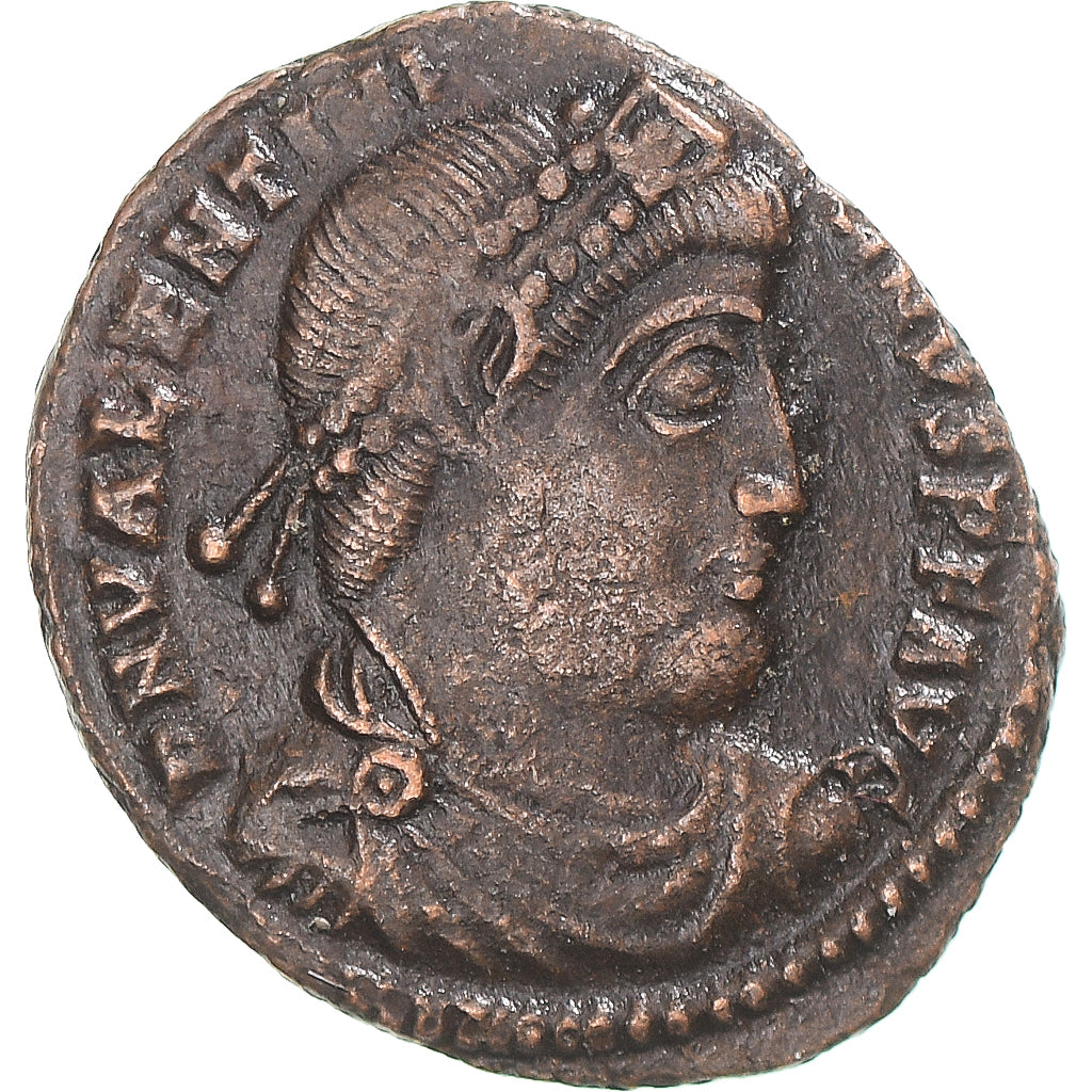 Monnaie, Valentinien I, Fraction Æ, 367-375, Siscia, TB+, Bronze, RIC:14a