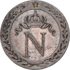 Munten, Frankrijk, Napoleon I, 10 Centimes, 1809, Paris, FR+, Billon